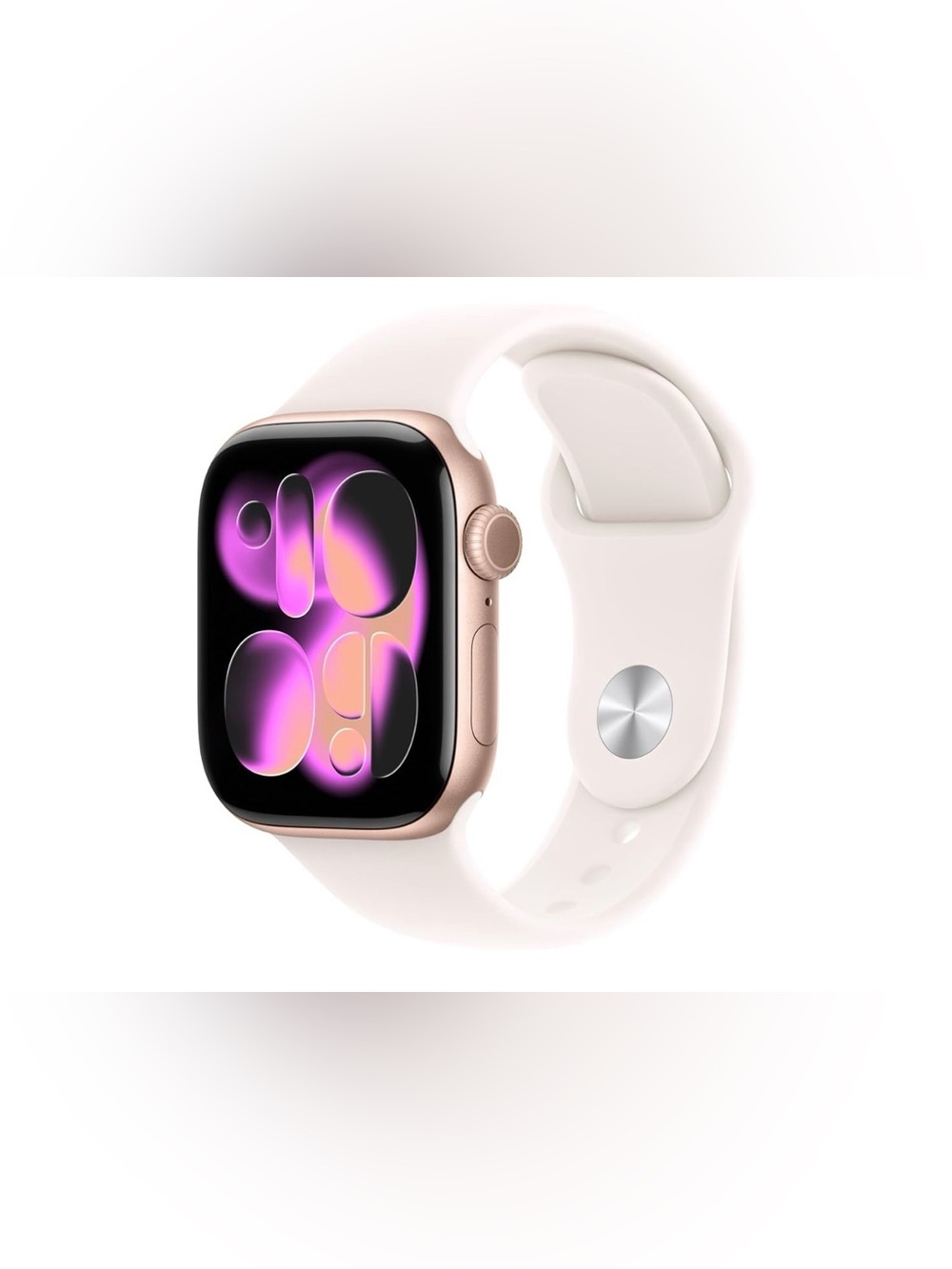 NEW Apple Watch Series 11 [GPS 42mm] Smartwatch with Rose Gold Aluminum Case